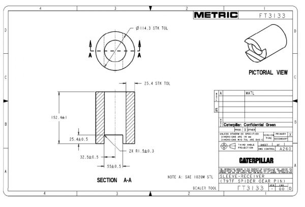 CAT Heavy Equipments FT3101 FT3149 Dimensions EN PDF 3