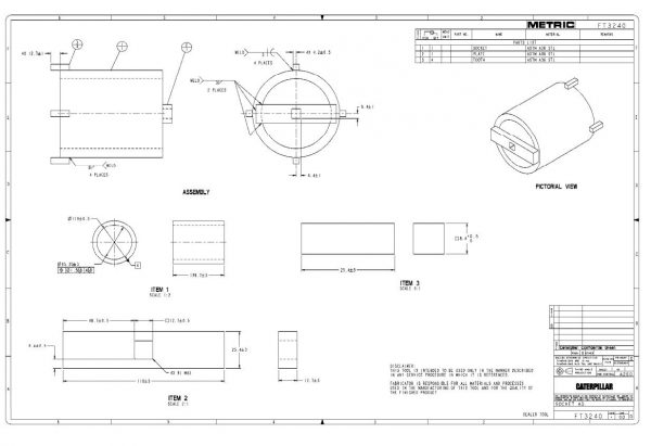 CAT Heavy Equipments FT3202 FT3248 Dimensions EN PDF 3