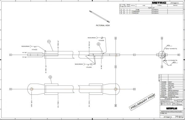 CAT Heavy Equipments FT3400 FT3425 Dimensions EN PDF 3