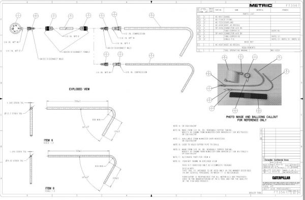 CAT Heavy Equipments FT3550 FT3580 Dimensions EN PDF 1
