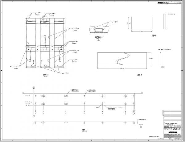 CAT Heavy Equipments FT3550 FT3580 Dimensions EN PDF 2