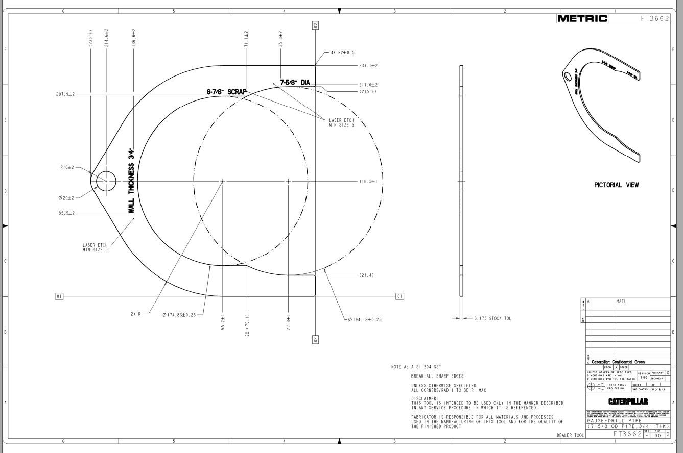 CAT Heavy Equipments FT3651 FT3688 Dimensions EN PDF 1