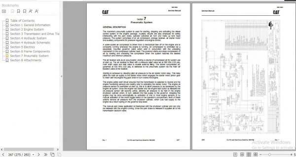 CAT Load Haul Dump CL210 FBL 10 5001830 Service Manual BI014682 2013 3