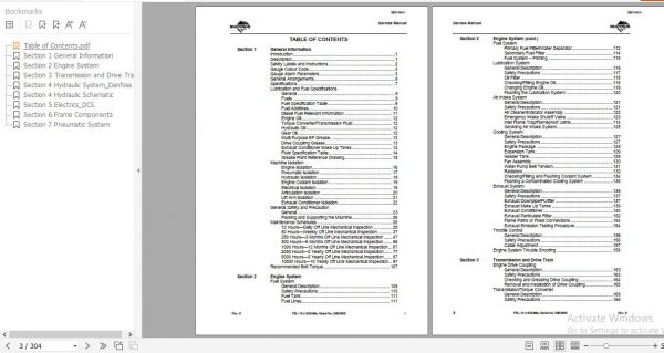 CAT Load Haul Dump CL210 FBL 10 5003689 450803 Service Manual BI014624 2011 2