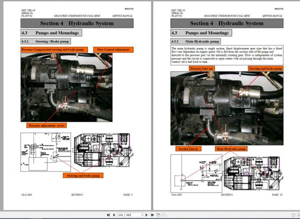 CAT Load Haul Dump CL210 FBL10 500063 Service Manual BI643709 2003 3