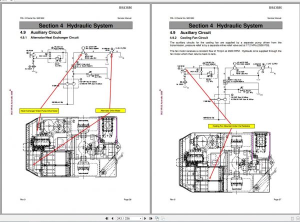 CAT Load Haul Dump CL210 FBL10 5001692 Service Manual BI643686 2008 3
