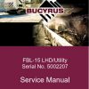 CAT Load Haul Dump CL215 FBL 15 5002207 Service Manual BI643606 2010 1