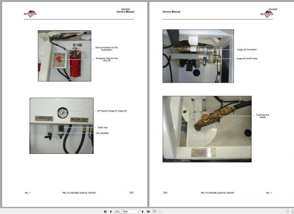 CAT Load Haul Dump CL215 FBL 15 5002207 Service Manual BI643606 2010 3