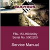 CAT Load Haul Dump CL215 FBL 15 5002209 Service Manual BI643608 2009 1