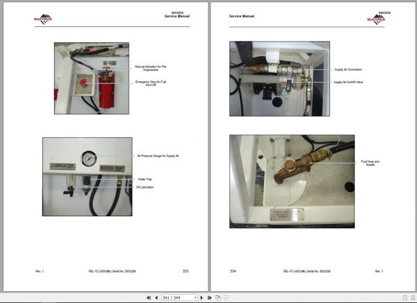 CAT Load Haul Dump CL215 FBL 15 5002209 Service Manual BI643608 2009 3