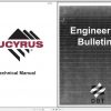 CAT Longwall Component DBT Engineering Bulletins Service Manual BI377421 2003 1