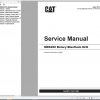 CAT MD6290 2C68F91 Rotary Blasthole Drills Service Manual BI014187 2012 1
