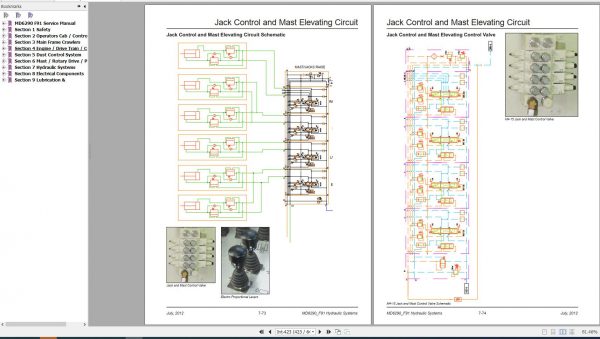 CAT MD6290 2C68F91 Rotary Blasthole Drills Service Manual BI014187 2012 3