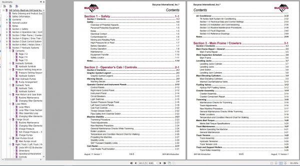 CAT MD6290 SKF 2E68F05 Rotary Blasthole DrillsService Manual BI014186 2012 2