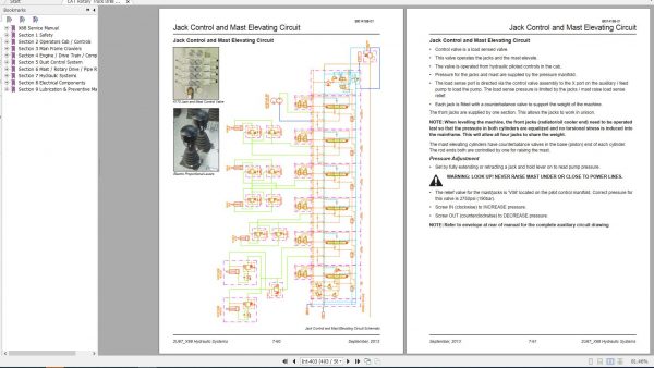 CAT MD6420 2U67X68 Rotary Blasthole Drills Service Manual BI014188 2013 3
