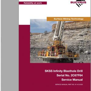 CAT MD6420 SKSS 2C67F64 Rotary Blasthole Drills Service Manual BI014185 2012 1