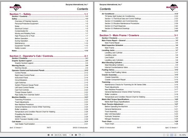 CAT MD6420 SKSS 2C67F64 Rotary Blasthole Drills Service Manual BI014185 2012 2