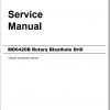CAT MD6420B 2E67F24 Rotary Blasthole Drills Service Manual BI014272 2013 1