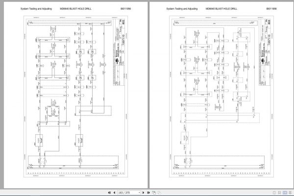 CAT MD6640 2U70T57 Rotary Blasthole Drills Operation Test 4