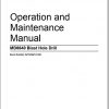 CAT MD6640 2U70X58 Rotary Blasthole Drills Operation Maintenance Manual BI006893 2012 ES EN 1
