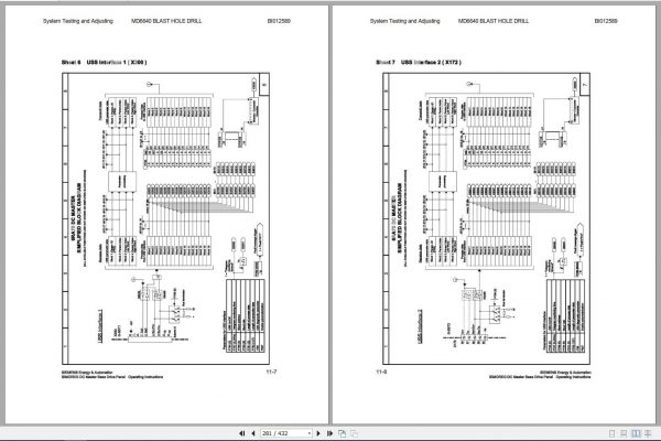 CAT MD6640 DR612159 Rotary Blasthole Drills Operation Testing 3