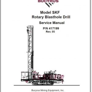 CAT MD6640 SKF Rotary Blasthole DrillsService Manual BI615856 2011 1