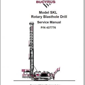 CAT MD6640 SKL Rotary Blasthole Drills Service Manual BI615858 2011 1