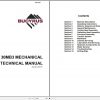 CAT Miner Bolter CM845 30MB3 188109 Mechanical Service Manual M01271 BI643661 2008 1