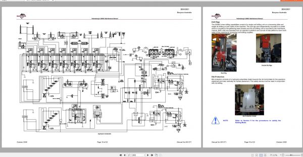 CAT Miner Bolter CM845 30MB3 188109 Mechanical Service Manual M01271 BI643661 2008 2