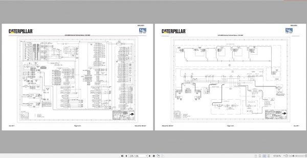 CAT Miner Bolter CM845 30MB3 40207 Electrical Technical Manual M01421 BI643650 2011 2