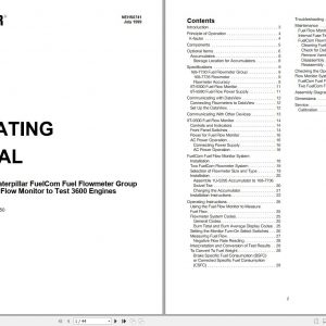 CAT NEHS0701 01 to NEHS0872 03 Tool Operating Manual 2
