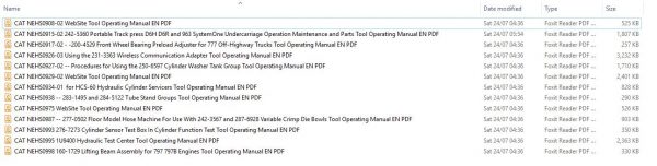 CAT NEHS0908 02 to NEHS0998 Tool Operating Manual 1