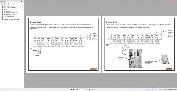 CAT Roof Bolter DDR AC 2010093 GDK 11 Site Service Manual BI181044 2008 2