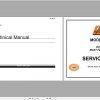 CAT Roof Bolter HDDR AC 2010067 2010836 Dual Boom Mast Feed Roof Drill Service Manual BI180779 1