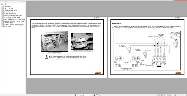 CAT Roof Bolter HDDR AC 2010067 2010836 Dual Boom Mast Feed Roof Drill Service Manual BI180779 2