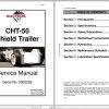 CAT Roof Support Carrier SH150 CHT 50 Shield Trailer 5002206 Service Manual BI643617 2008 1