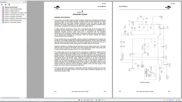 CAT Roof Support Carrier SH640 D 5001686 Service Manual BI014603 2010 3
