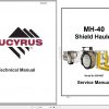 CAT Roof Support Carrier SH640 D MH 40 Shield Hauler 5001687 454338 Service Manual BI643683 2012 1