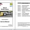 CAT Roof Support Carrier SH640 D MH 40 Shield Hauler 5002119 Service Manual BI014680 2008 1
