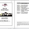 CAT Roof Support Carrier SH660 SH640 D FBL 55 5002251 Service Manual BI014616 2009 1