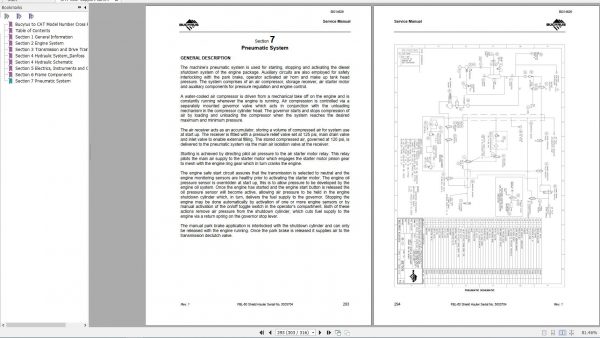 CAT Roof Support Carrier SH660B SH660 HD 5003704 FLB 60 453758 Service Manual BI014626 2012 3