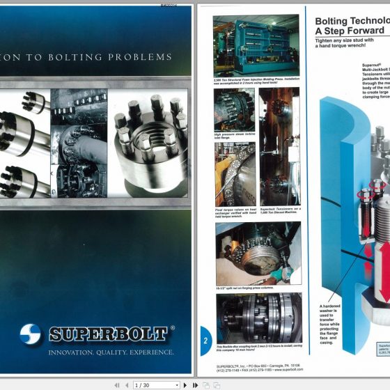 CAT Roof Support Unbrako Engineering Guide Inch & Metric VC0095 Service