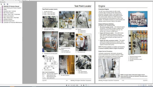 CAT Rotary Blasthole Drills MD6290 2C68F79 Service Manual BI014183 2013 3