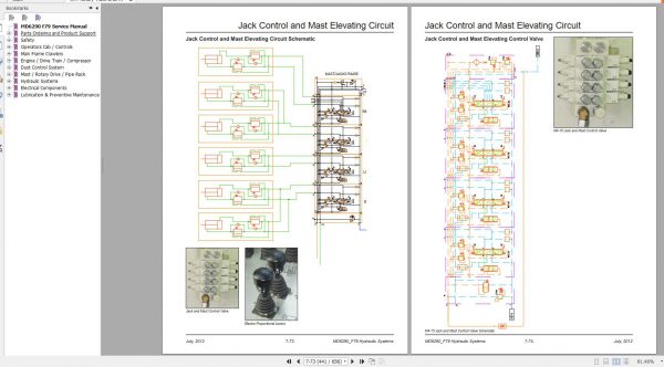 CAT Rotary Blasthole Drills MD6290 2C68F79 Service Manual BI014183 2013 4