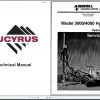 CAT Rotary Track Drills 3000 4000 Hydra Trac 0407398 Service Manual BI615942 1