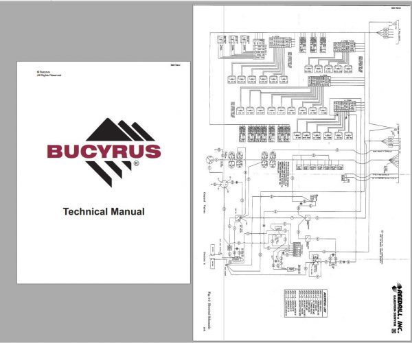 CAT Rotary Track Drills 3000 4000 Hydra Trac 0407398 Service Manual BI615942 3