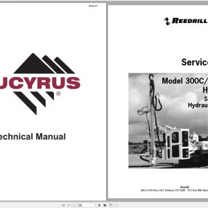 CAT Rotary Track Drills 300c 400c 402 3300V AC 3 Phase TEWC 409147 Service Manual BI620167 1
