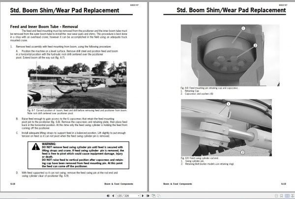 CAT Rotary Track Drills 300c 400c 402 3300V AC 3 Phase TEWC 409147 Service Manual BI620167 3