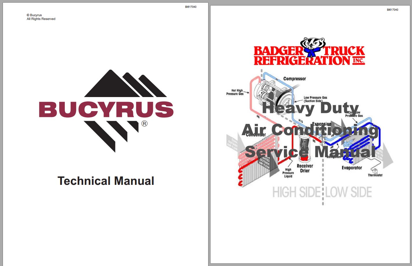 CAT Rotary Track Drills 39HR 141200 Heavy Duty Air Conditioning Service Manual BI617040 1
