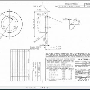 CAT Rotary Track Drills Field Service Department General File for Drills Service Manual BI379556 1